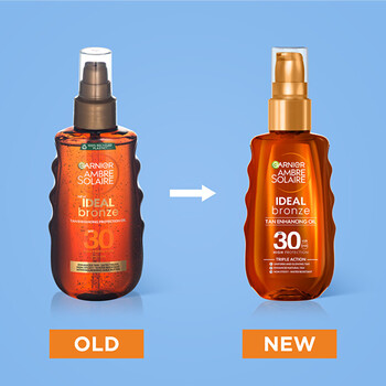 Ambre Solaire Ideal Bronze SPF30 - Ochranný olej podporujúci opálenie